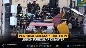 Portugal mourns 15 killed in Lisbon funicular disaster