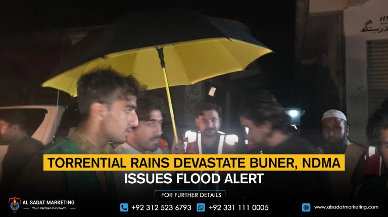 Torrential rains devastate Buner, NDMA issues flood alert