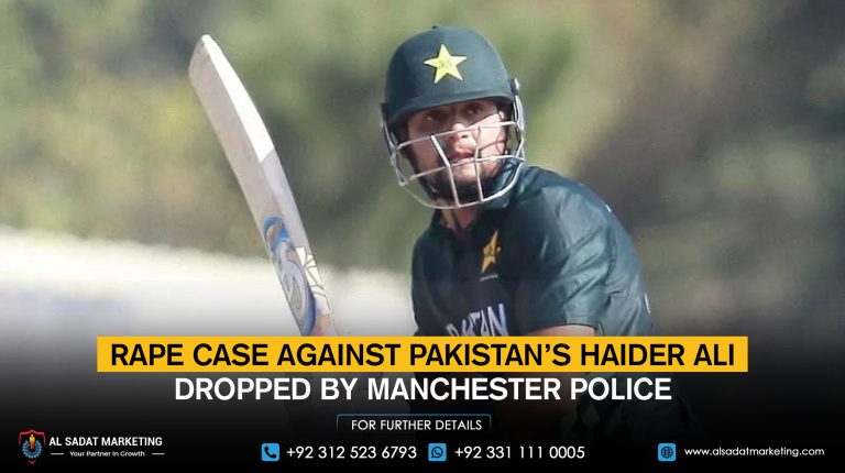 Rape case against Pakistan’s Haider Ali dropped by Manchester police