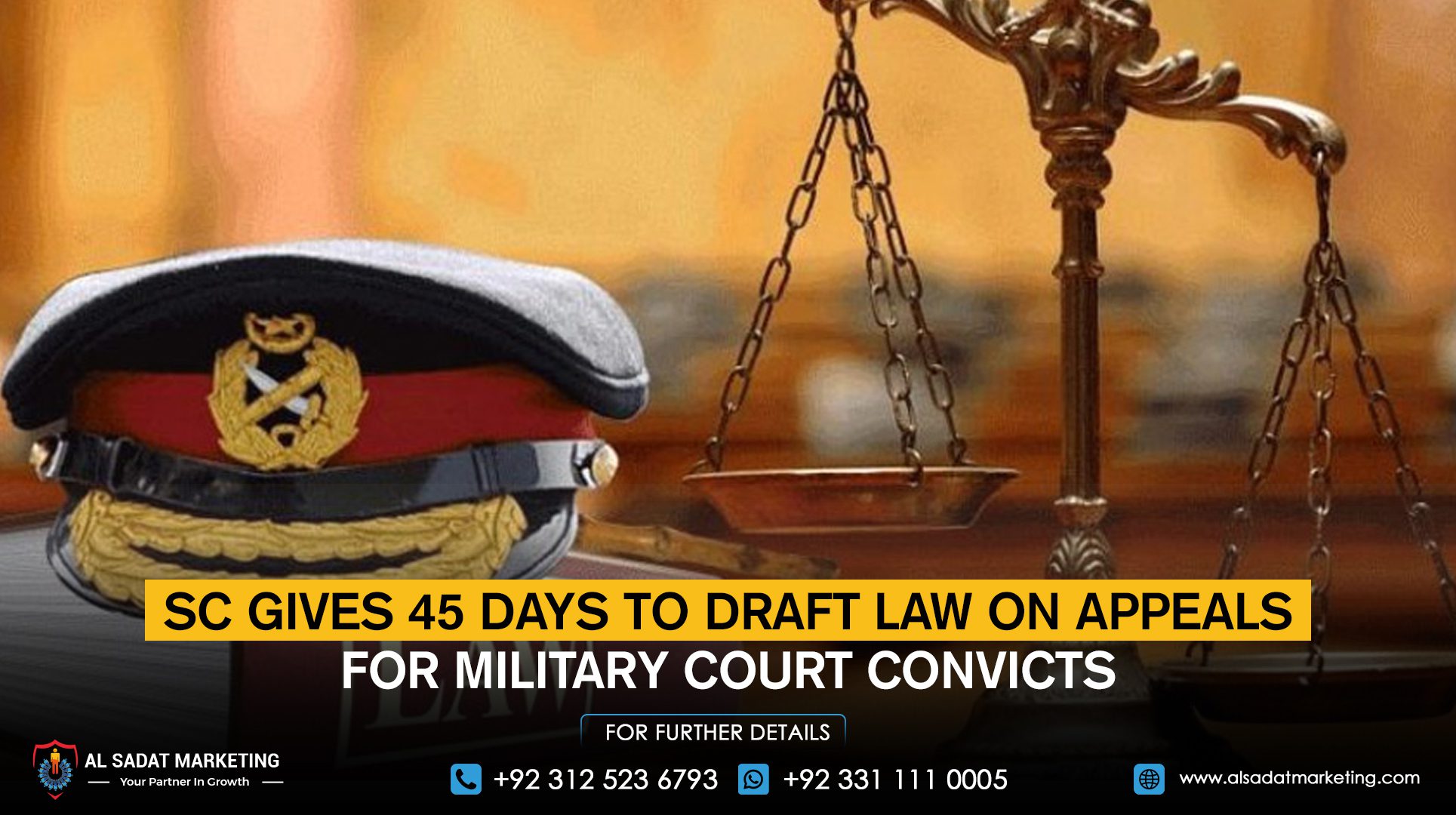 SC gives 45 days to draft law on appeals for military court convicts
