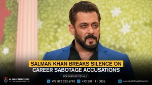 Salman Khan breaks the silence on career sabotage accusations