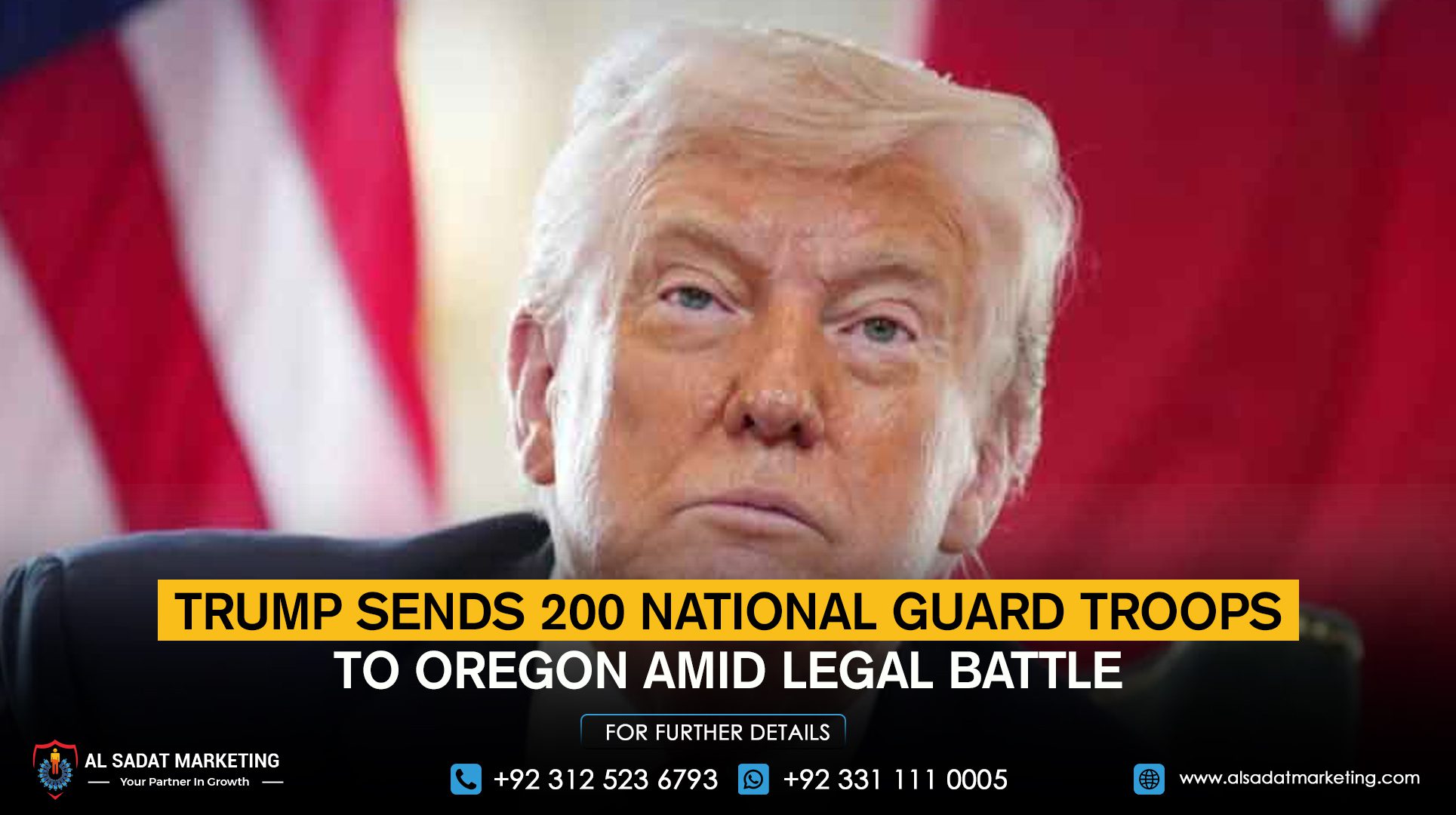Trump Sends 200 National Guard Troops to Oregon Amid Legal Battle