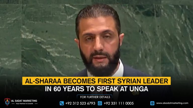 Al-Sharaa becomes first Syrian leader in 60 years to speak at UNGA