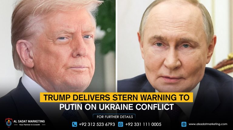 Trump delivers stern warning to Putin on Ukraine conflict