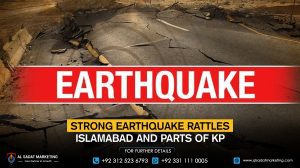 Strong earthquake rattles Islamabad and parts of KP