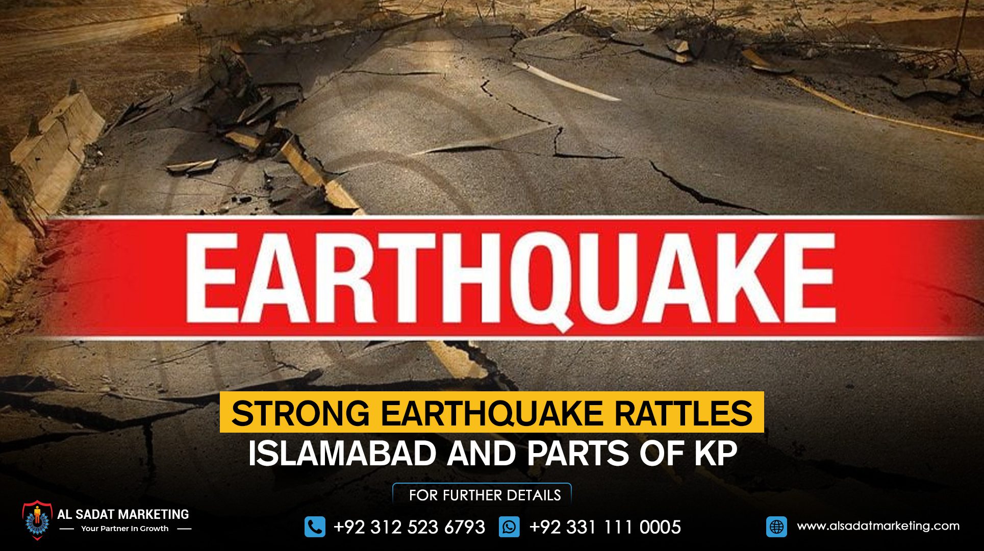 Strong earthquake rattles Islamabad and parts of KP