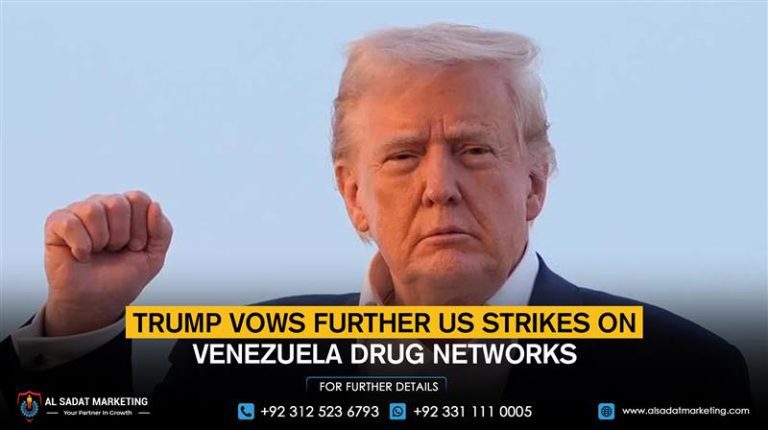 Trump vows further US strikes on Venezuela drug networks