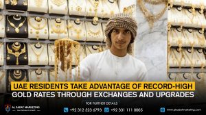 UAE residents take advantage of record-high gold rates through exchanges and upgrades
