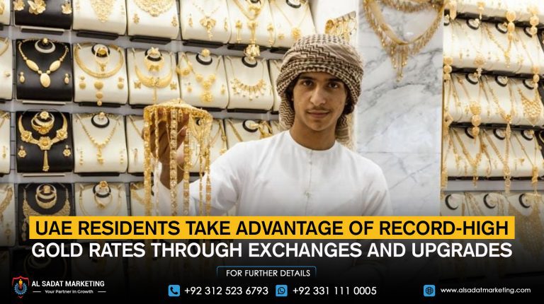 UAE residents take advantage of record-high gold rates through exchanges and upgrades