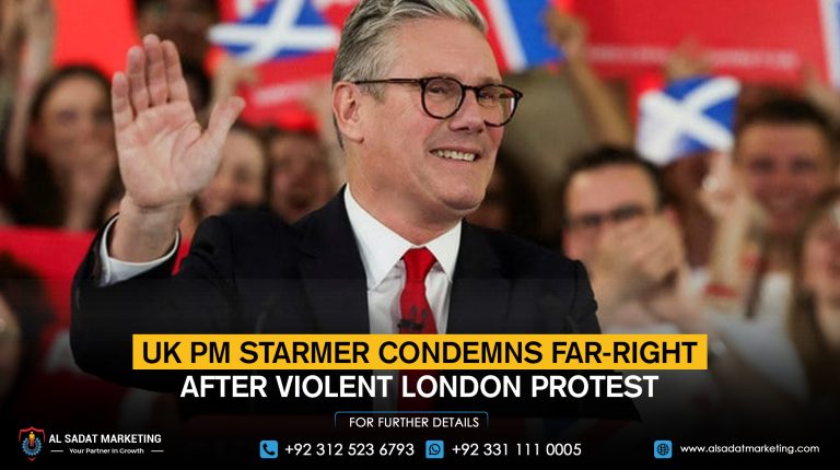 UK PM Starmer condemns far-right after violent London protest