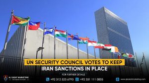 UN Security Council votes to keep Iran sanctions in place