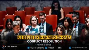 US Issues Sixth UN Veto on Gaza Conflict Resolution