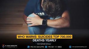 WHO warns: suicides top 700,000 deaths yearly