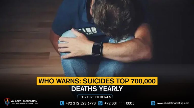 WHO warns: suicides top 700,000 deaths yearly