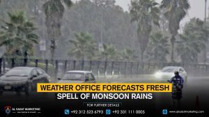 Weather Office Forecasts Fresh Spell of Monsoon Rains
