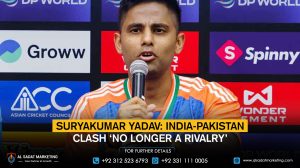 Suryakumar Yadav: India-Pakistan clash ‘no longer a rivalry’