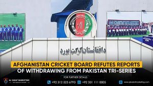 Afghanistan Cricket Board refutes reports of withdrawing from Pakistan tri-series