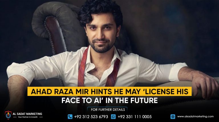 Ahad Raza Mir hints he may ‘license his face to AI’ in the future