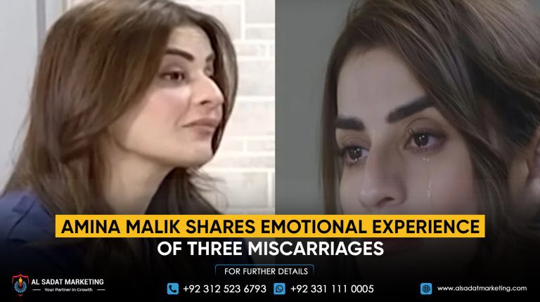 Amina Malik shares her emotional experience of three miscarriages