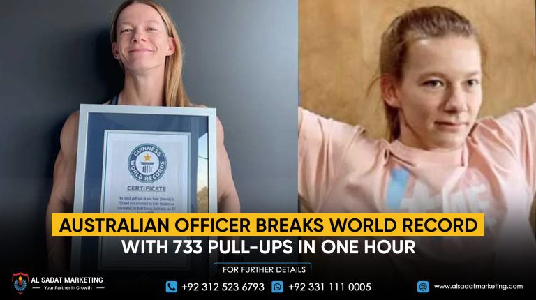 Australian Officer Breaks World Record with 733 Pull-Ups in One Hour