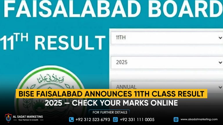 BISE Faisalabad Announces 11th Class Result 2025 — Check Your Marks Online