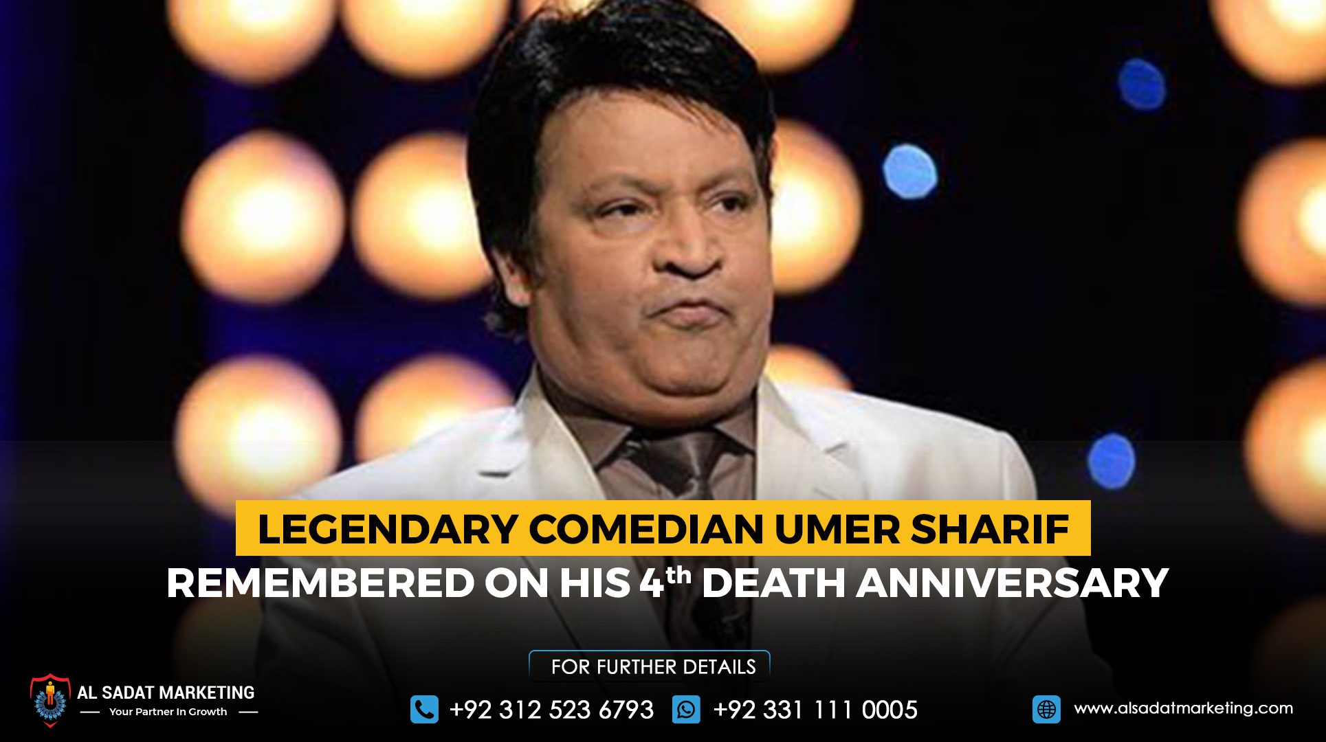 Legendary comedian Umer Sharif remembered on his 4th death anniversary