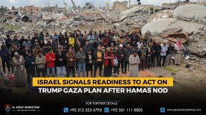 Israel signals readiness to act on Trump Gaza plan after Hamas nod