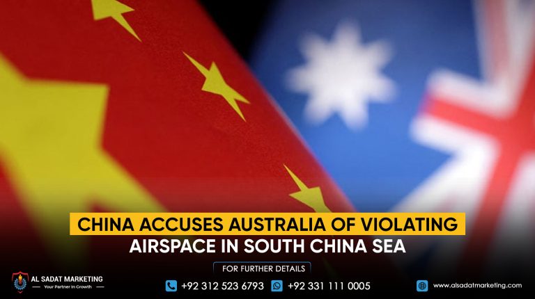 China accuses Australia of violating airspace in the South China Sea