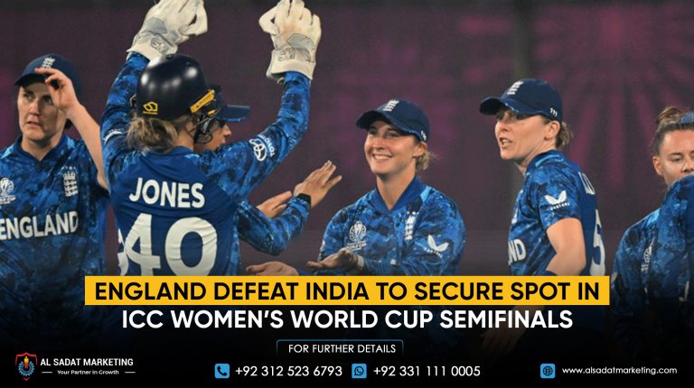 England Defeat India to Secure Spot in ICC Women’s World Cup Semifinals