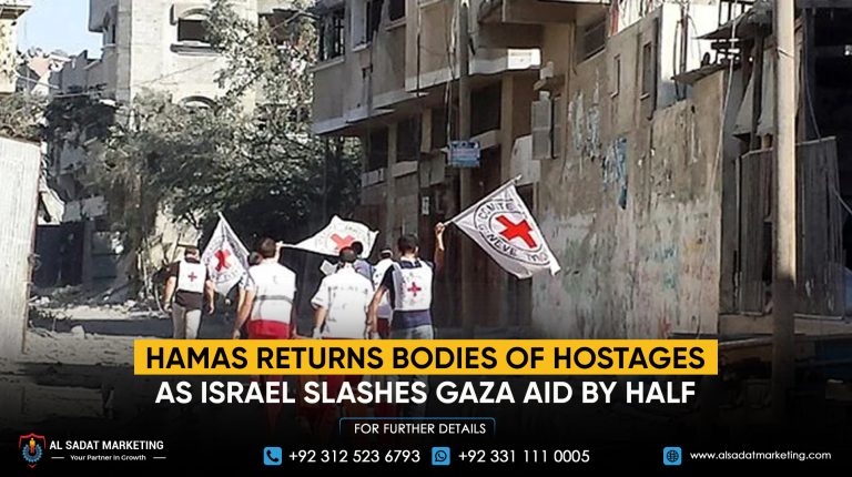 Hamas Returns Bodies of Hostages as Israel Slashes Gaza Aid by Half