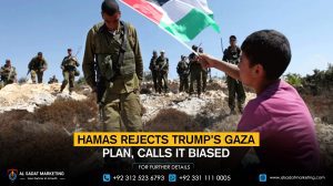 Hamas rejects Trump’s Gaza plan, calls it biased
