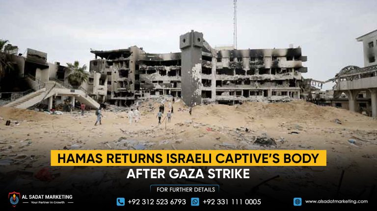 Hamas returns Israeli captive’s body after Gaza strike