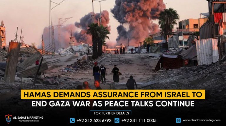 Hamas demands assurance from Israel to end the Gaza war as peace talks continue