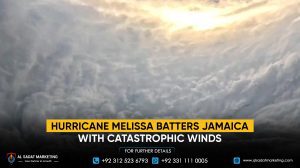 Hurricane Melissa batters Jamaica with catastrophic winds