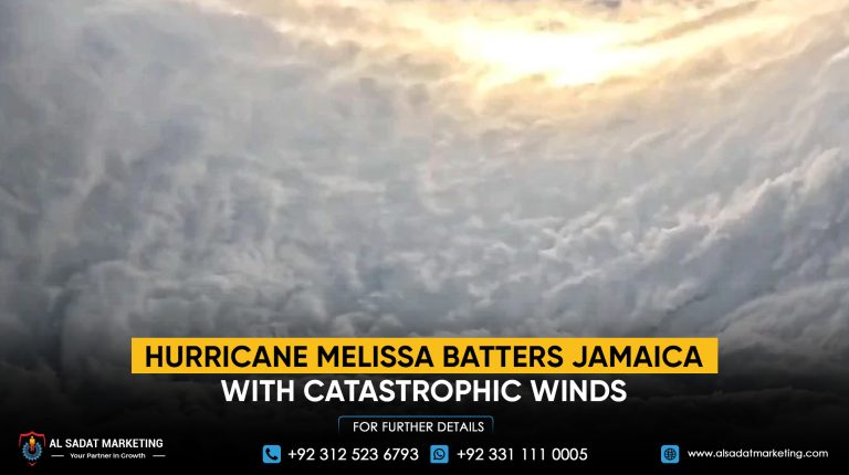 Hurricane Melissa batters Jamaica with catastrophic winds