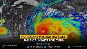 Hurricane Melissa ravages Jamaica, heads for Cuba