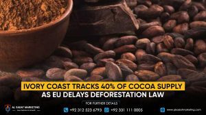Ivory Coast tracks 40% of cocoa supply as EU delays deforestation law