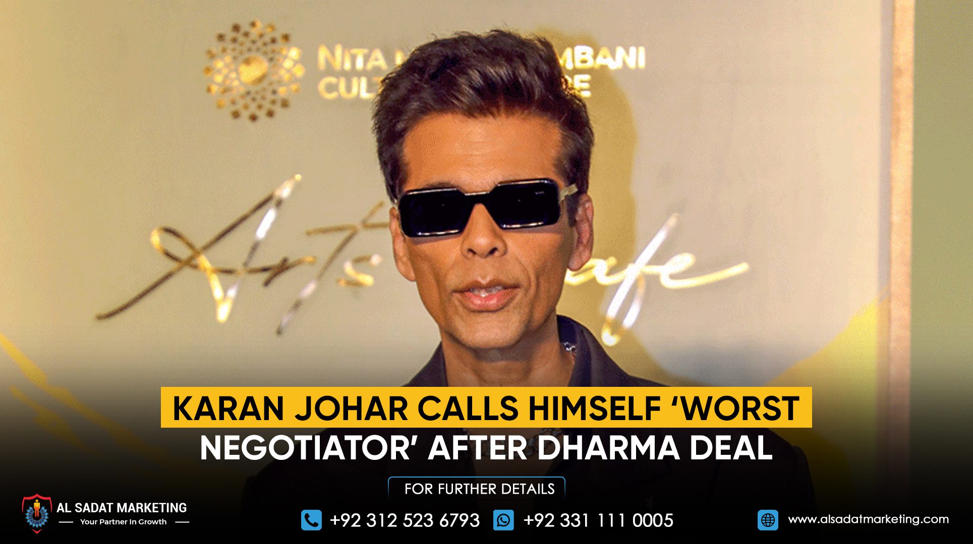 Karan Johar Calls Himself ‘Worst Negotiator’ After Dharma Deal