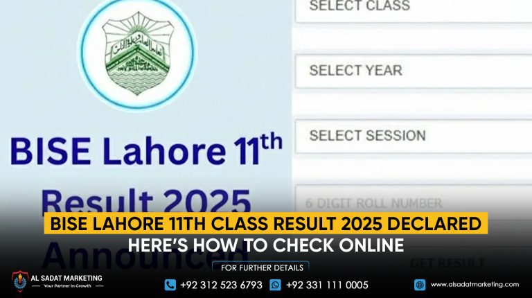 BISE Lahore 11th Class Result 2025 Declared — Here’s How to Check Online