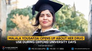 Malala Yousafzai Opens Up About Her Drug Use During Oxford University Days