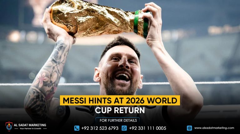 Messi hints at 2026 World Cup return