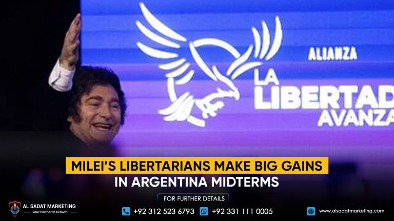 Milei’s Libertarians make big gains in Argentina midterms