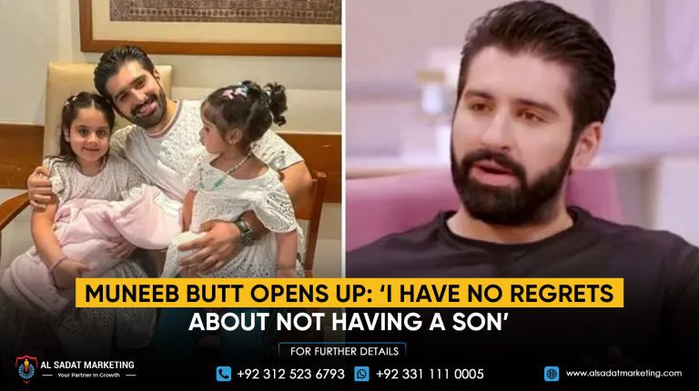 Muneeb Butt Opens Up: ‘I Have No Regrets About Not Having a Son’