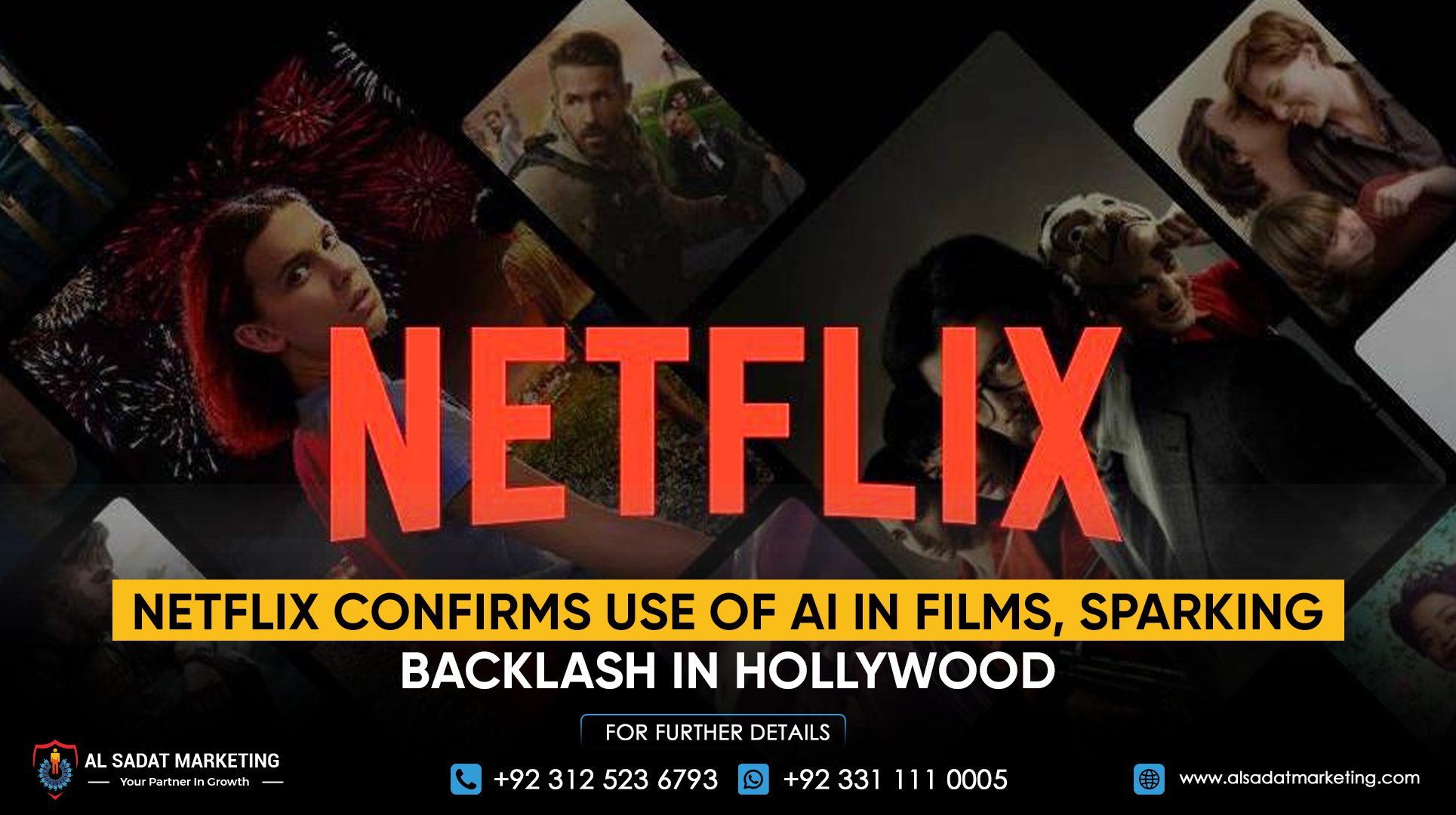 Netflix confirms use of AI in films, sparking backlash in Hollywood