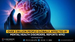 Over 3 Billion People Globally Affected by Mental Health Disorders, Reports WHO
