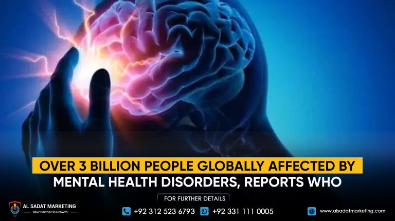 Over 3 Billion People Globally Affected by Mental Health Disorders, Reports WHO