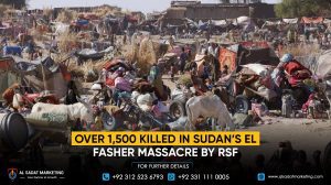 Over 1,500 Killed in Sudan’s El-Fasher Massacre by RSF