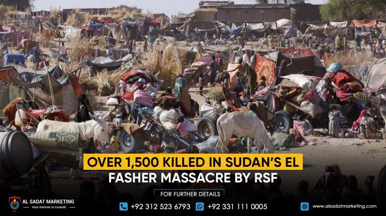 Over 1,500 Killed in Sudan’s El-Fasher Massacre by RSF
