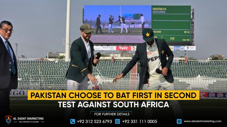 Pakistan chose to Bat First in the Second Test Against South Africa