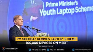 PM Shehbaz revives laptop scheme; 100,000 devices on merit